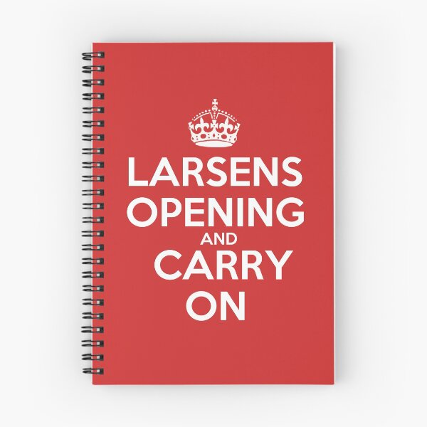 Item preview, Larsens Opening and Carry On - Chess opening T-Shirt designed and sold by edygun.