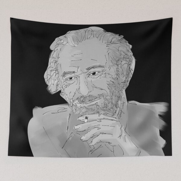 Item preview, Charles Bukowski designed and sold by KennyLucky.