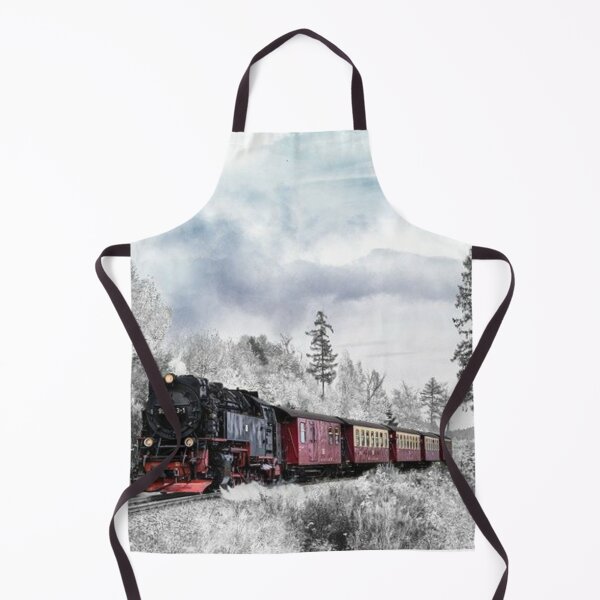 Item preview, Winter mood- snowy mountains with traveling train designed and sold by Boss Bubble.