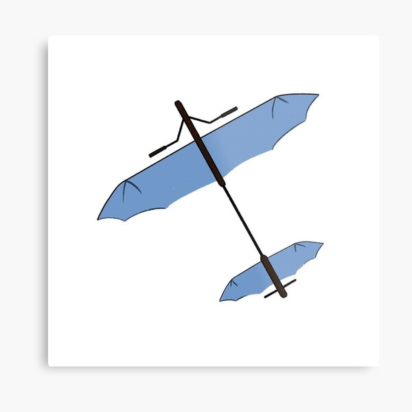 Korra’s Glider Metal Print