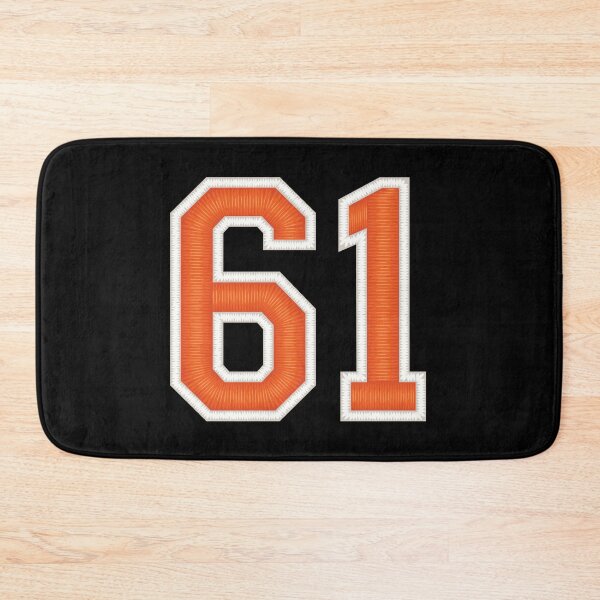 Item preview, Sports Number 61 Jersey Sixty-One Orange designed and sold by elhefe.