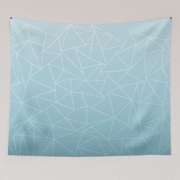 Item preview, Abstract Ombre Ice Blue designed and sold by ProjectM.