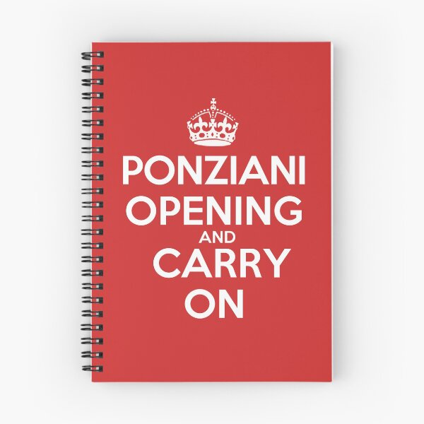 Item preview, Ponziani Opening and Carry On - Chess opening T-Shirt designed and sold by edygun.
