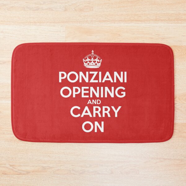 Item preview, Ponziani Opening and Carry On - Chess opening T-Shirt designed and sold by edygun.