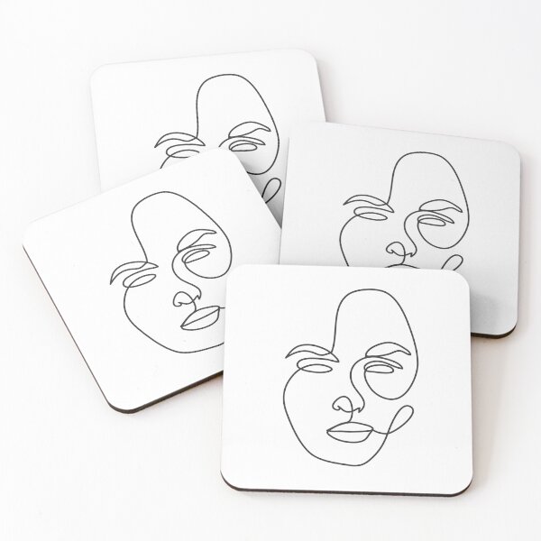 Item preview, Face Line Art designed and sold by wallflowerbee.