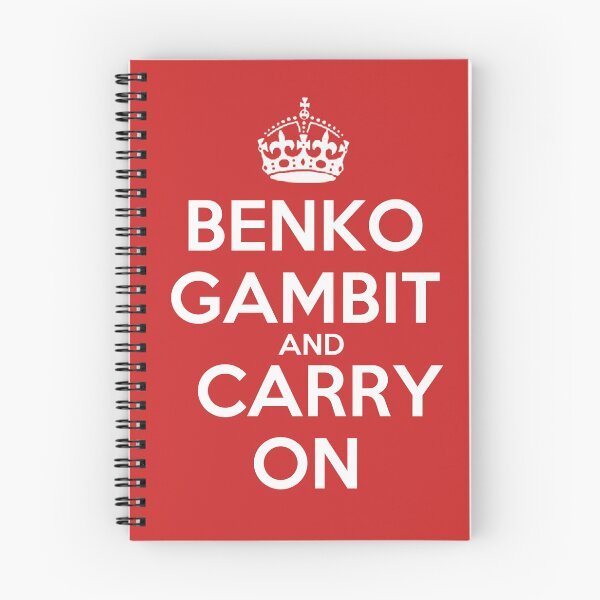 Item preview, Benko Gambit and Carry On - Chess opening T-Shirt designed and sold by edygun.