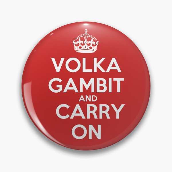 Item preview, Volka Gambit and Carry On - Chess opening T-Shirt designed and sold by edygun.