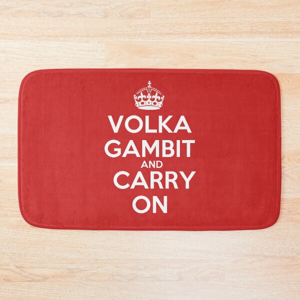 Item preview, Volka Gambit and Carry On - Chess opening T-Shirt designed and sold by edygun.