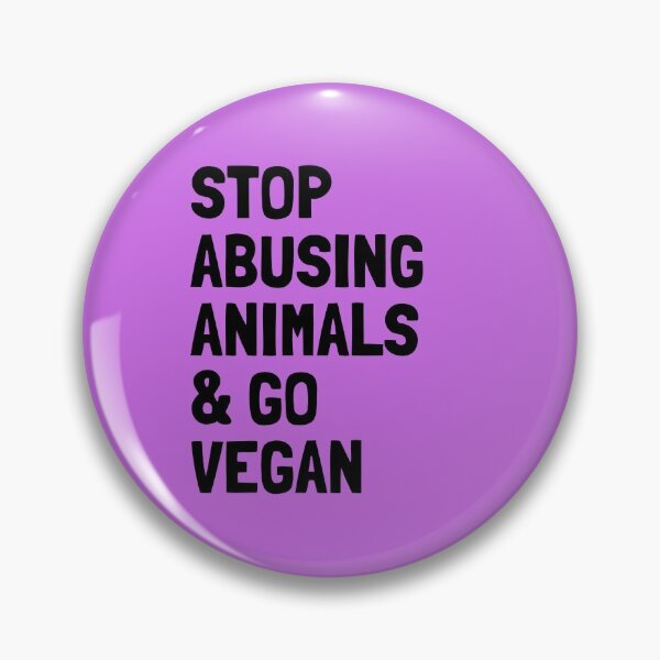 Item preview, Go Vegan | Veganism and Animal Rights | Magenta Square Black Text designed and sold by EarlessPierre.