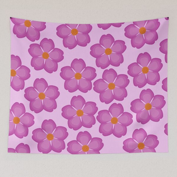 Item preview, Beautiful Purple Flower Pattern designed and sold by GoldfishEast.