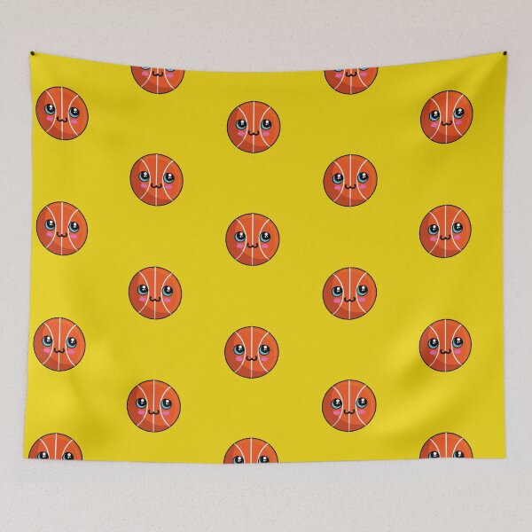 Item preview, Kawaii Basketball Pattern designed and sold by KawaiiPark.
