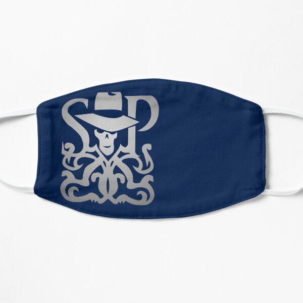 Skulduggery Pleasant - Minimales Muster Flache Maske