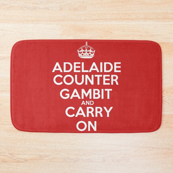 Item preview, Adelaide Counter Gambit and Carry On - Chess opening T-Shirt designed and sold by edygun.