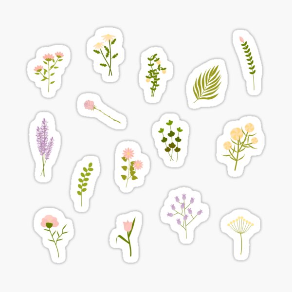 Boho Floral Sticker Sheet | Bullet Journal Stickers | Planner Stickers