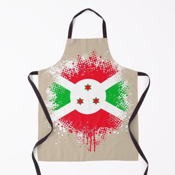 Item preview, Flag of Burundi - Splat designed and sold by pixelinga.