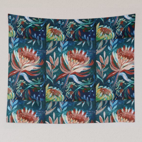 Item preview, Australian Abstract  Floral  designed and sold by vivbrad.