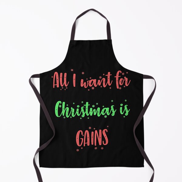 Item preview, All I Want For Christmas Is Gains designed and sold by prehokage.