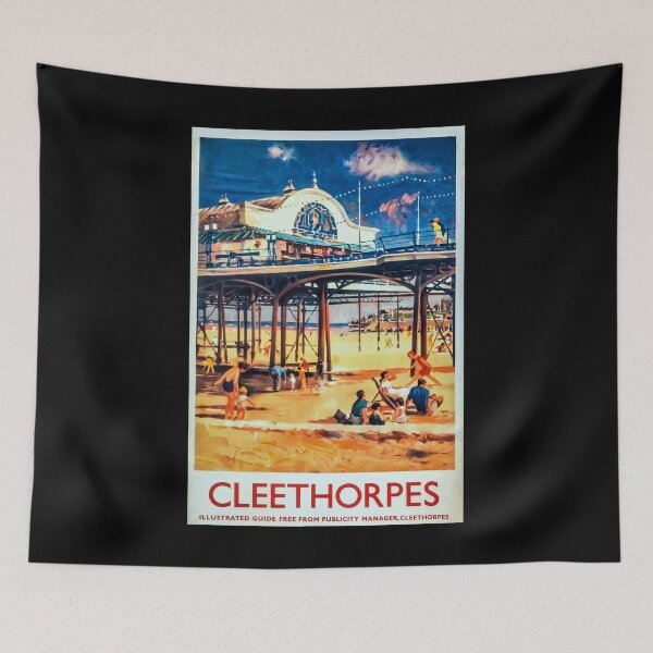 Item preview, viejo classic Cleethorpes poster designed and sold by CorasPosters.