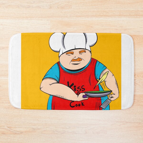 Item preview, Kiss the cook designed and sold by Goodtimecomics.