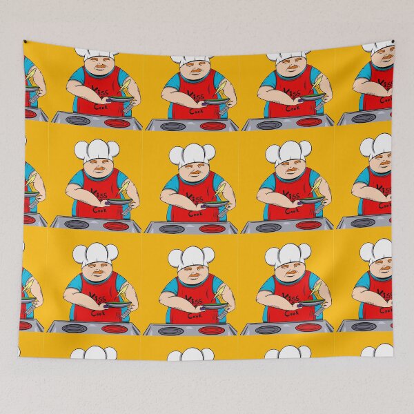 Item preview, Kiss the cook designed and sold by Goodtimecomics.