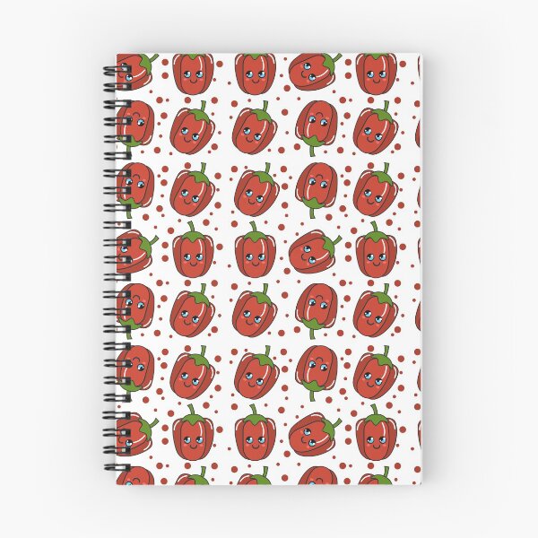 Item preview, Kawaii Bell Pepper Pattern designed and sold by KawaiiPark.