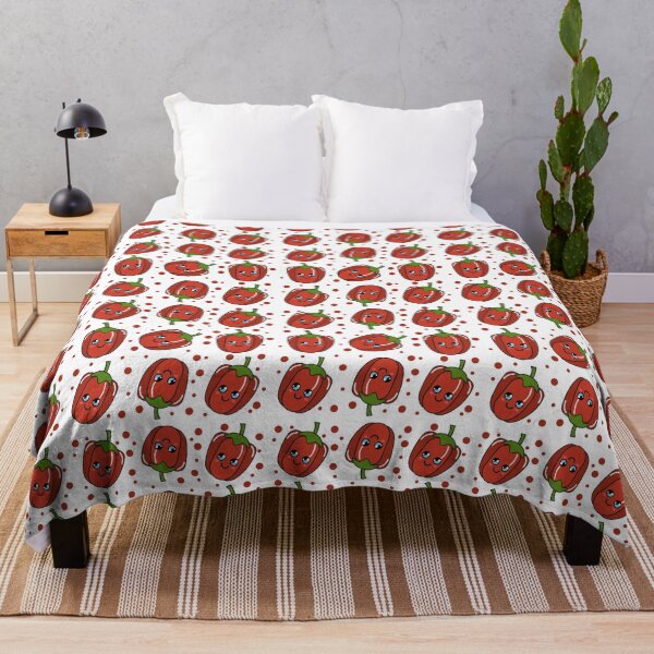 Item preview, Kawaii Bell Pepper Pattern designed and sold by KawaiiPark.