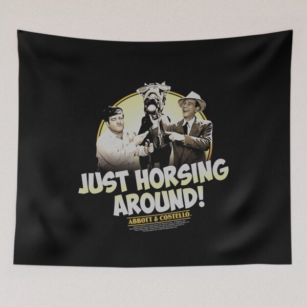 Item preview, ABBOTT AND COSTELLO HORSING AROUND designed and sold by not3enought.