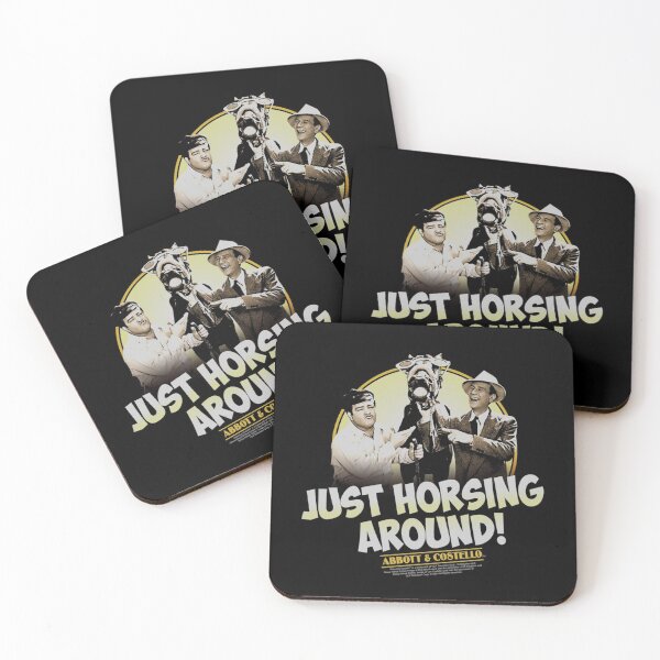 Item preview, ABBOTT AND COSTELLO HORSING AROUND designed and sold by not3enought.