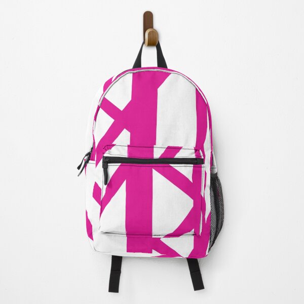 Item preview, Pink and White Mod Line Geographic Pattern designed and sold by ChromaticAddict.