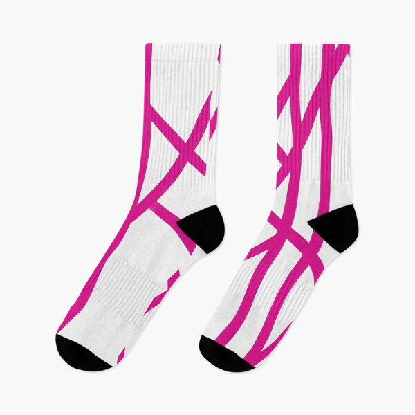 Item preview,  Pink and White Mod Line Geographic Pattern designed and sold by ChromaticAddict.