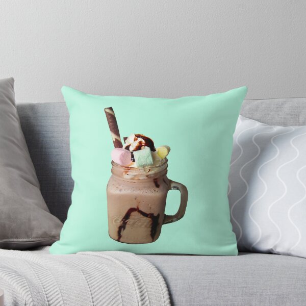 Item preview, Copy of Chocolate Smoothie on mason jar with MINT background  designed and sold by DS-by-AUDREY.