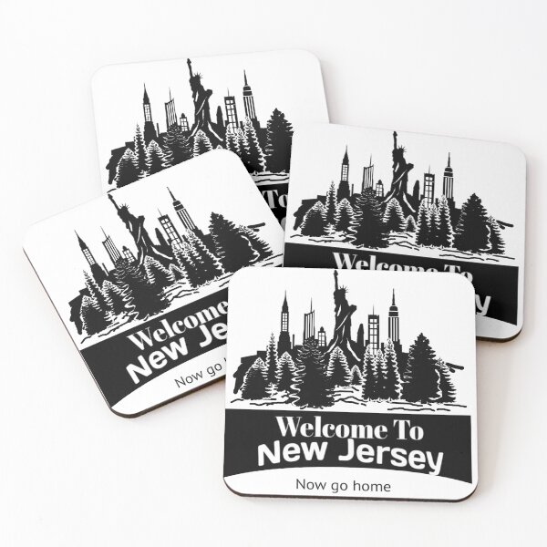 Item preview, Welcome to New Jersey now go home designed and sold by Fiona Shorts.