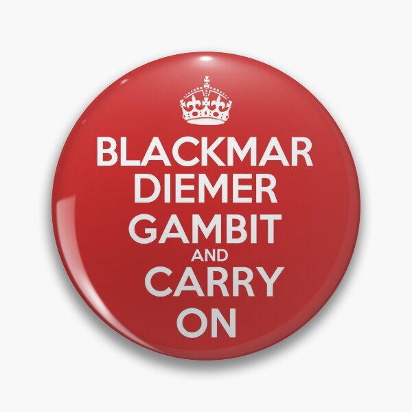Item preview, Blackmar Diemer Gambit and Carry On - Chess opening T-Shirt designed and sold by edygun.