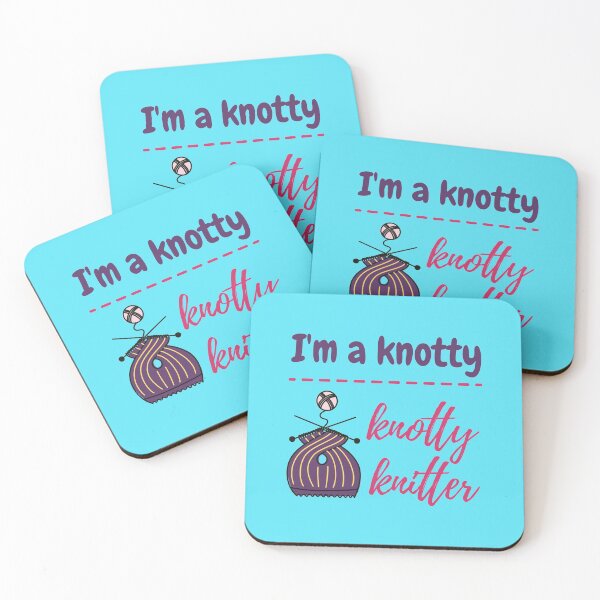 Item preview, I'm A Knotty Knotty Knitter designed and sold by knitlikegranny.