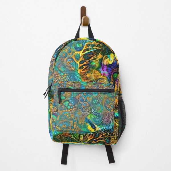 Item preview, Deepdream floral cat abstraction designed and sold by blackhalt.