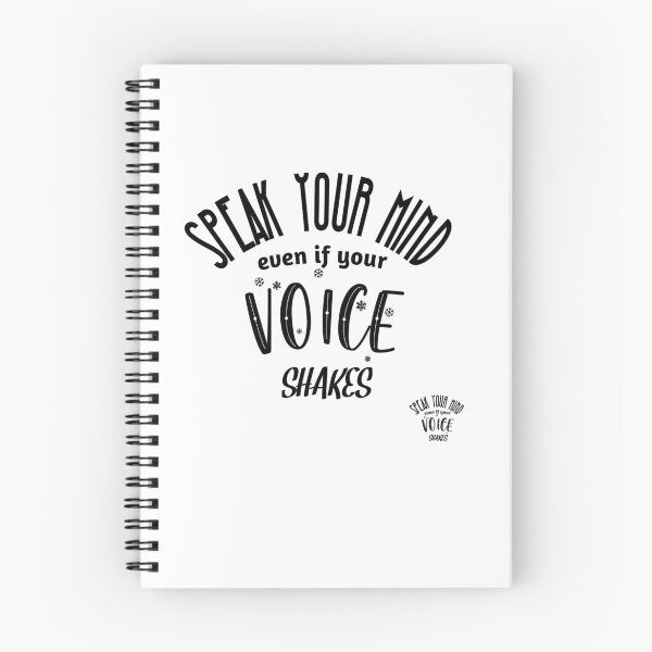 Item preview, Speak Your Mind Even If Your Voice Shakes Rbg Ruth Bader Ginsburg Feminist Resist Quote Essential T-Shirt designed and sold by myrstyle.