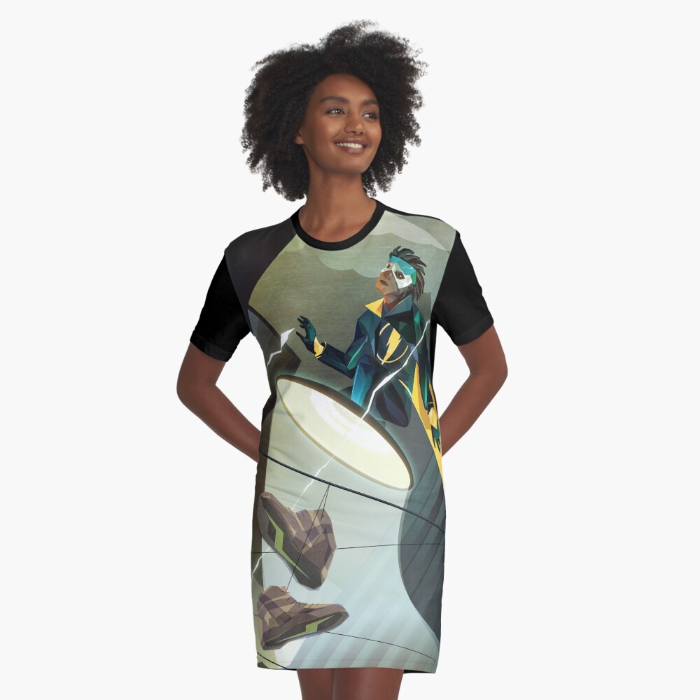 Item preview, Graphic T-Shirt Dress designed and sold by modHero.