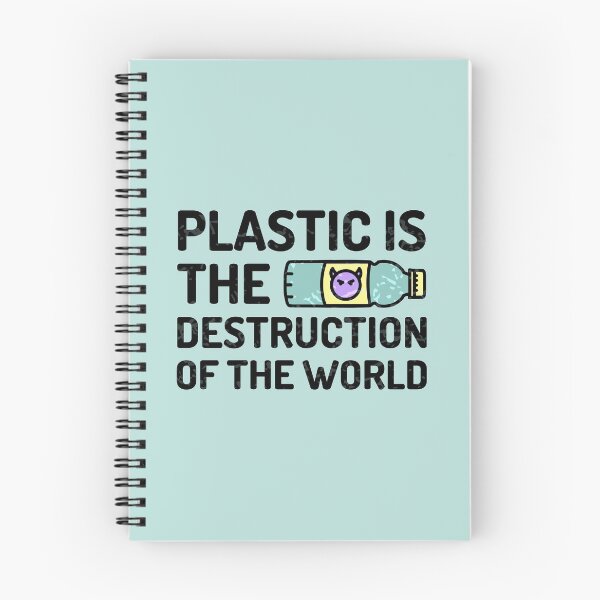 Item preview, Plastic is the destruction of the world designed and sold by Cat-designs.