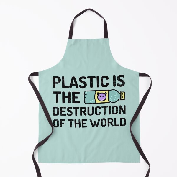 Item preview, Plastic is the destruction of the world designed and sold by Cat-designs.