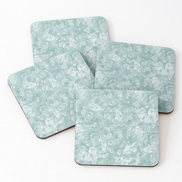 Item preview, Peonies in Teal designed and sold by Diane Warren.
