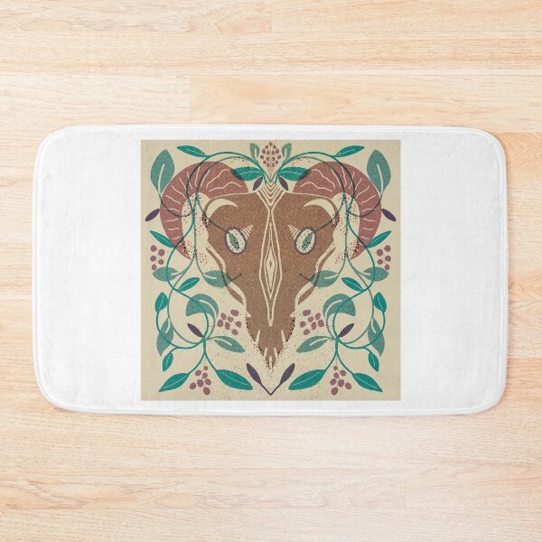 Item preview, Skull and Horns  designed and sold by HeyMim.