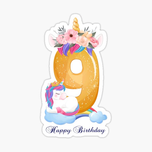 Stickers Sur Le Theme Cheval Joyeux Anniversaire Redbubble