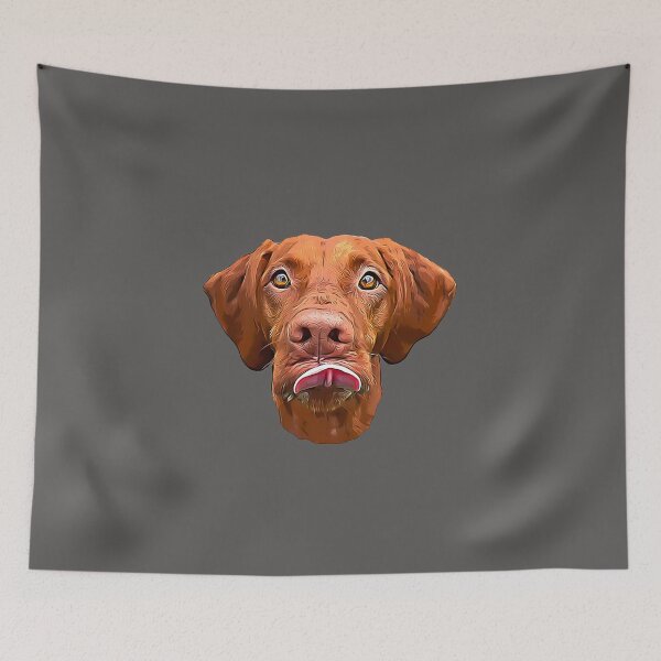 Item preview, Hungarian Vizsla - Cute Face! designed and sold by ElegantCat.