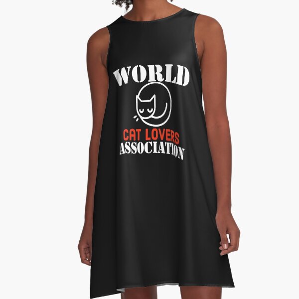 Copy of World Cat Lovers Association A-Line Dress