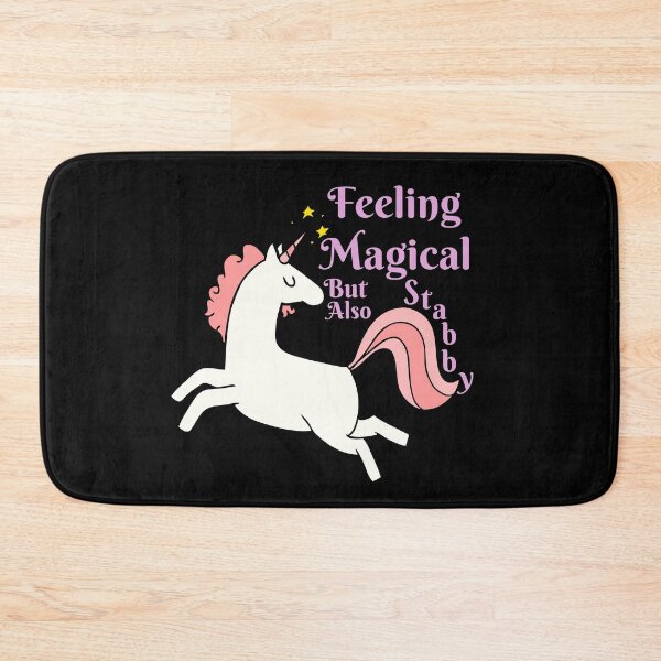 Item preview, Feeling Stabby Unicorn  designed and sold by Pandoras-Boxx.
