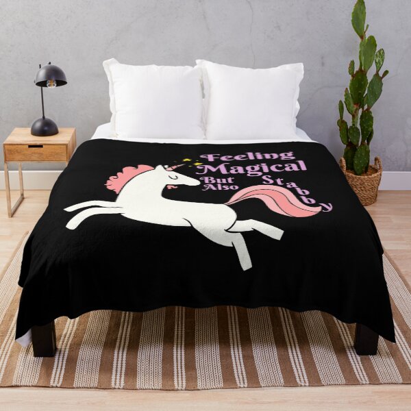 Item preview, Feeling Stabby Unicorn  designed and sold by Pandoras-Boxx.
