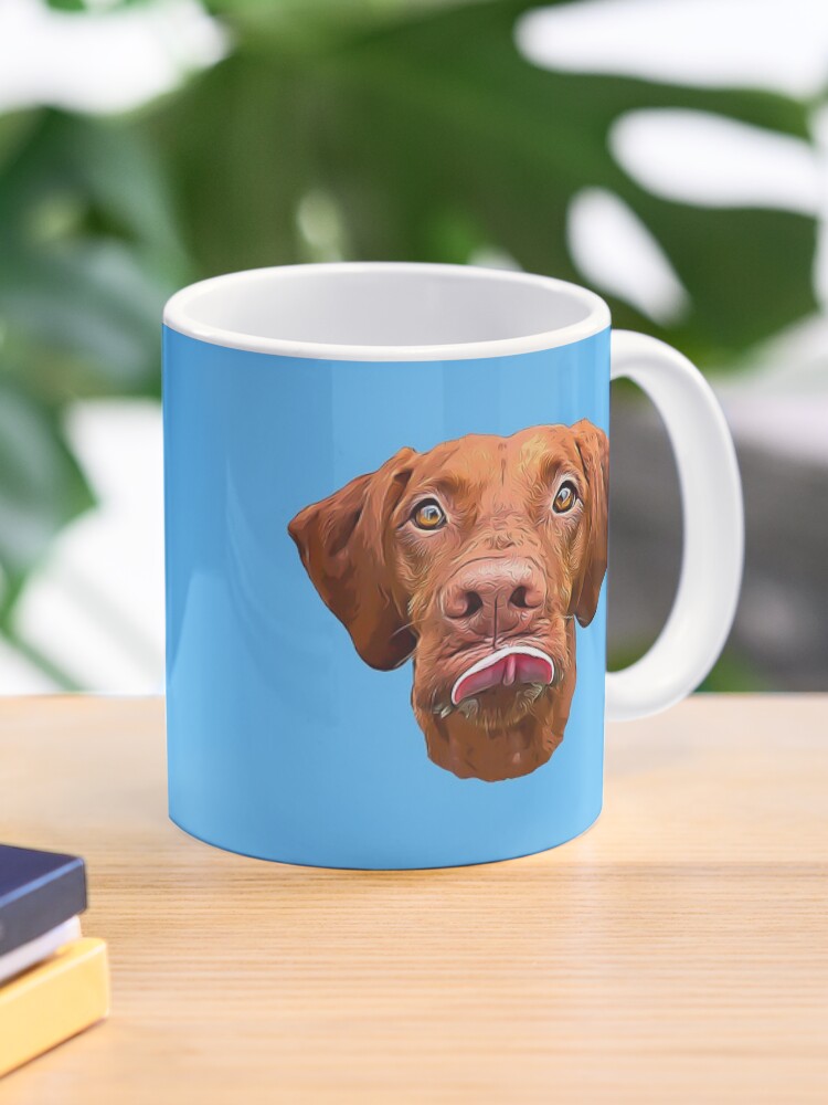 Hungarian Vizsla Cute Face Coffee Mug