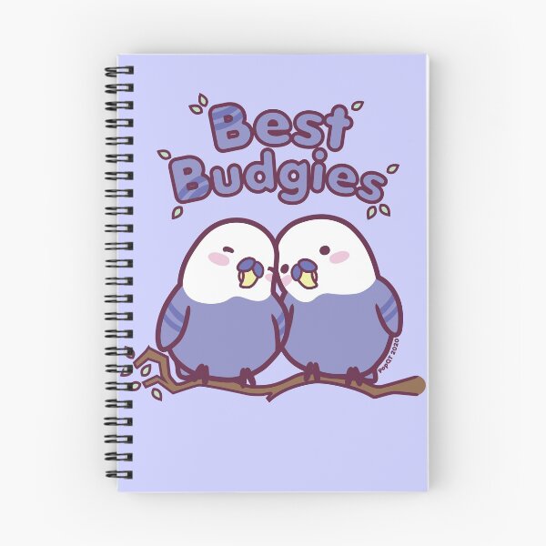 Item preview, Pepe the Budgie: Best Budgies | Pastel Blue designed and sold by popQT.