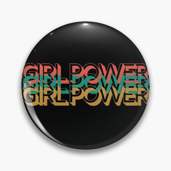 Item preview, Vintage Repetitive Girl Power Design designed and sold by Nxt-Lvl-Awesome.