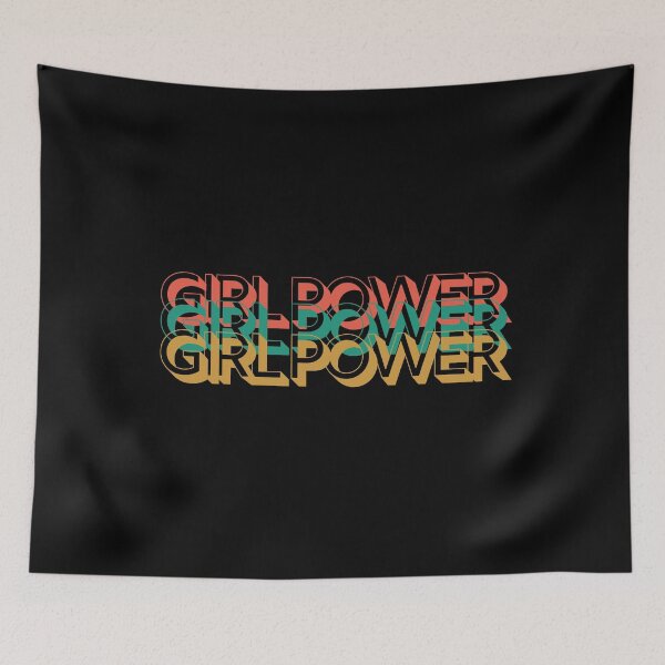 Artikelvorschau, Vintage Repetitive Girl Power Design entworfen und verkauft von Nxt-Lvl-Awesome.